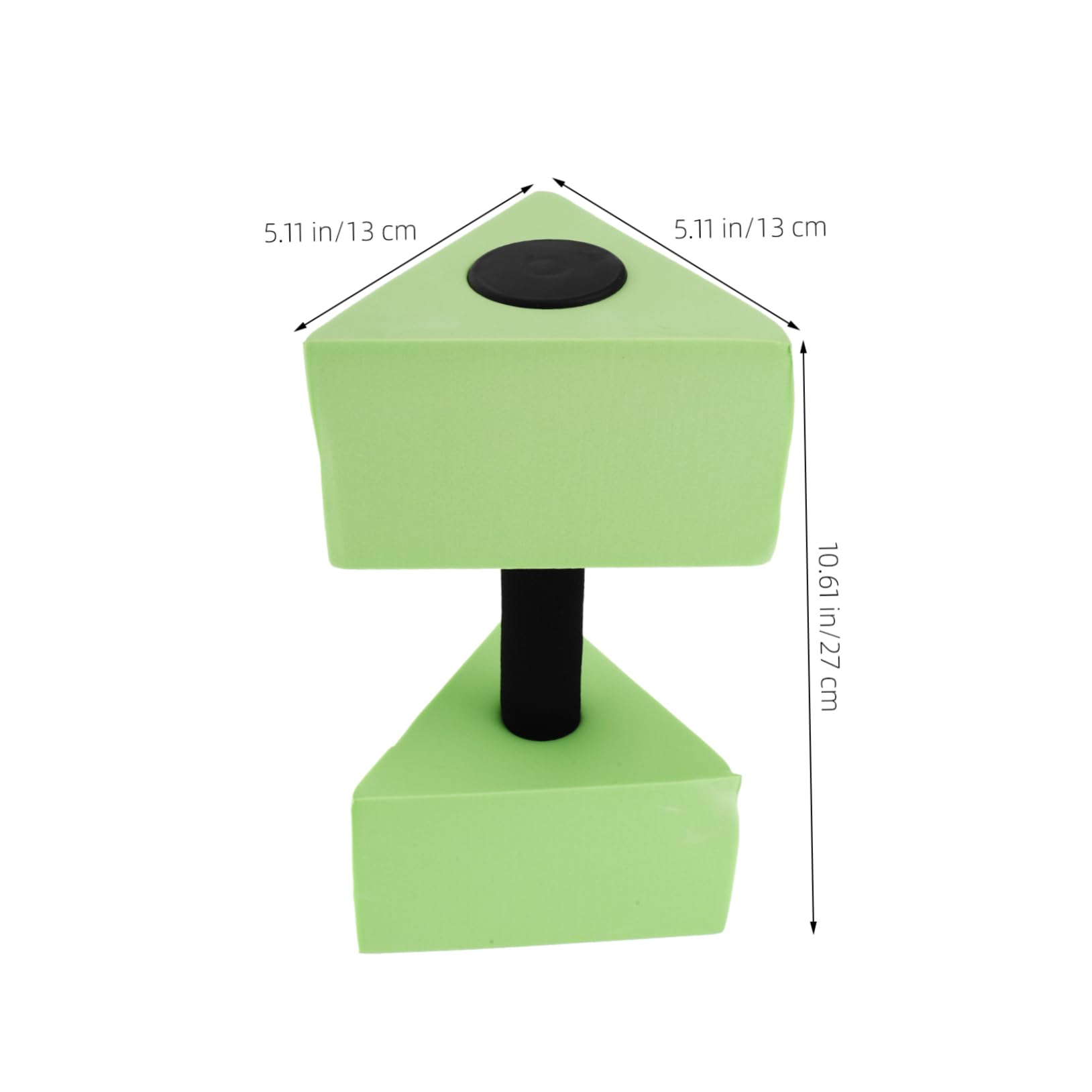 HONMEET 2pcs Water Dumbbells for Pool Fitness Lightweight Swimming Weights for Upper Body Strength Exercise Durable Water Aerobics Equipment for Improved Swimming Skills