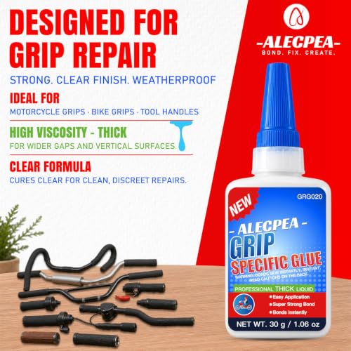 ALECPEA Thick Motorcycle Grip Glue