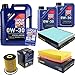 Produktbild Filter Set Inspektionspaket 7 Liter Liqui Moly Motoröl Synthoil Longtime Plus 0W-30 SCT Germany Innenraumfilter Luftfilter Ölfilter