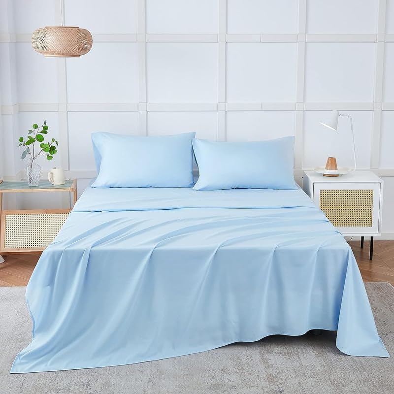 See full amazon price history chart for Cultiver Bedsheet for Single Bed, Solid Colour Single Size with 1 Pillow Cover, Small Single Plain Colour Bedsheet Ultra Soft Brushed Micro Fabric Shrink & Fade Resistant (60x90 Inch, Sky Blue Color) Cultiver Bedsheet for Single Bed, Solid Colour Single Size with 1 Pillow Cover, Small Single Plain Colour Bedsheet Ultra Soft Brushed Micro Fabric Shrink & Fade Resistant (60x90 Inch, Sky Blue Color) (B0BY2JP5QL) Amazon Price History, Amazon Price Tracker