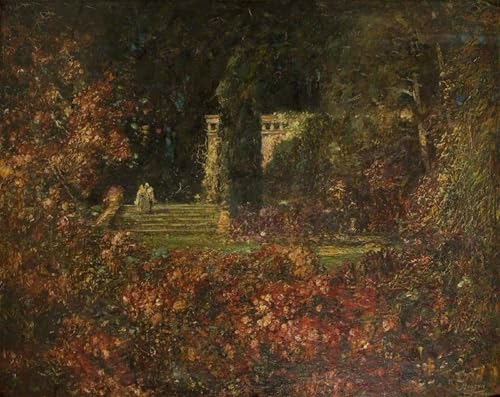 Toile Affiche De Arts Le jardin de la mémoire pour Décoration de Bureau élégante