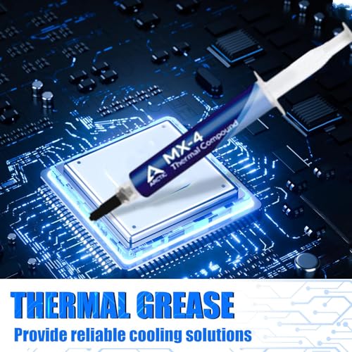 FOUNCY CPU Thermal Paste High Temperature Resistant Heatsink Paste High Performance Thermal Interface Material Carbon Based Thermal Paste Thermal Composite Paste Heatsink P