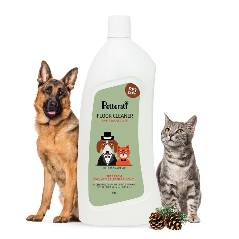 See full amazon price history chart for Petterati Pet Safe Floor Cleaner - 900ml (Pine) | BKC, Alcohol & Bleach Free | Kills 99.9% germs | Kennel Wash | Suitable for all surfaces | Dogs & Cats Petterati Pet Safe Floor Cleaner - 900ml (Pine) | BKC, Alcohol & Bleach Free | Kills 99.9% germs | Kennel Wash | Suitable for all surfaces | Dogs & Cats (B09CPLK9VP) Amazon Price History, Amazon Price Tracker