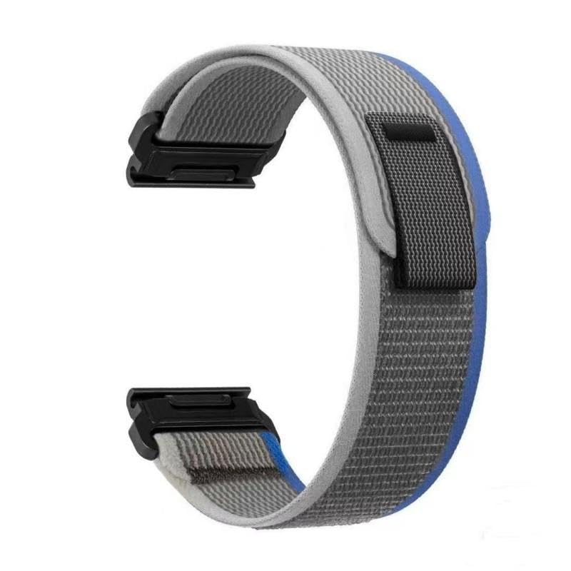 Bracelet élastique monobloc en nylon pour montre Garmin Fenix 8 47 mm