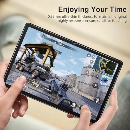 Image of VERTUS Premium Tempered Glass Screen Protector for Samsung Galaxy Tab A11+ / A11 Plus / A9+ / A9 Plus 2023 [11 Inch] (SM-X210 /X216 /X218) with Anti-Scratch & Smudge Proof Coating
