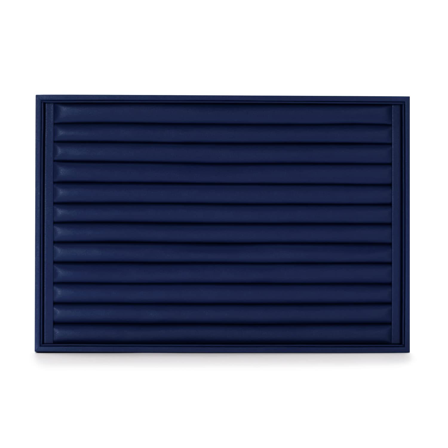 Oirlv Elegante bandeja organizadora de anillo azul apilable bandejas de joyería cajón organizador anillo pendiente almacenamiento