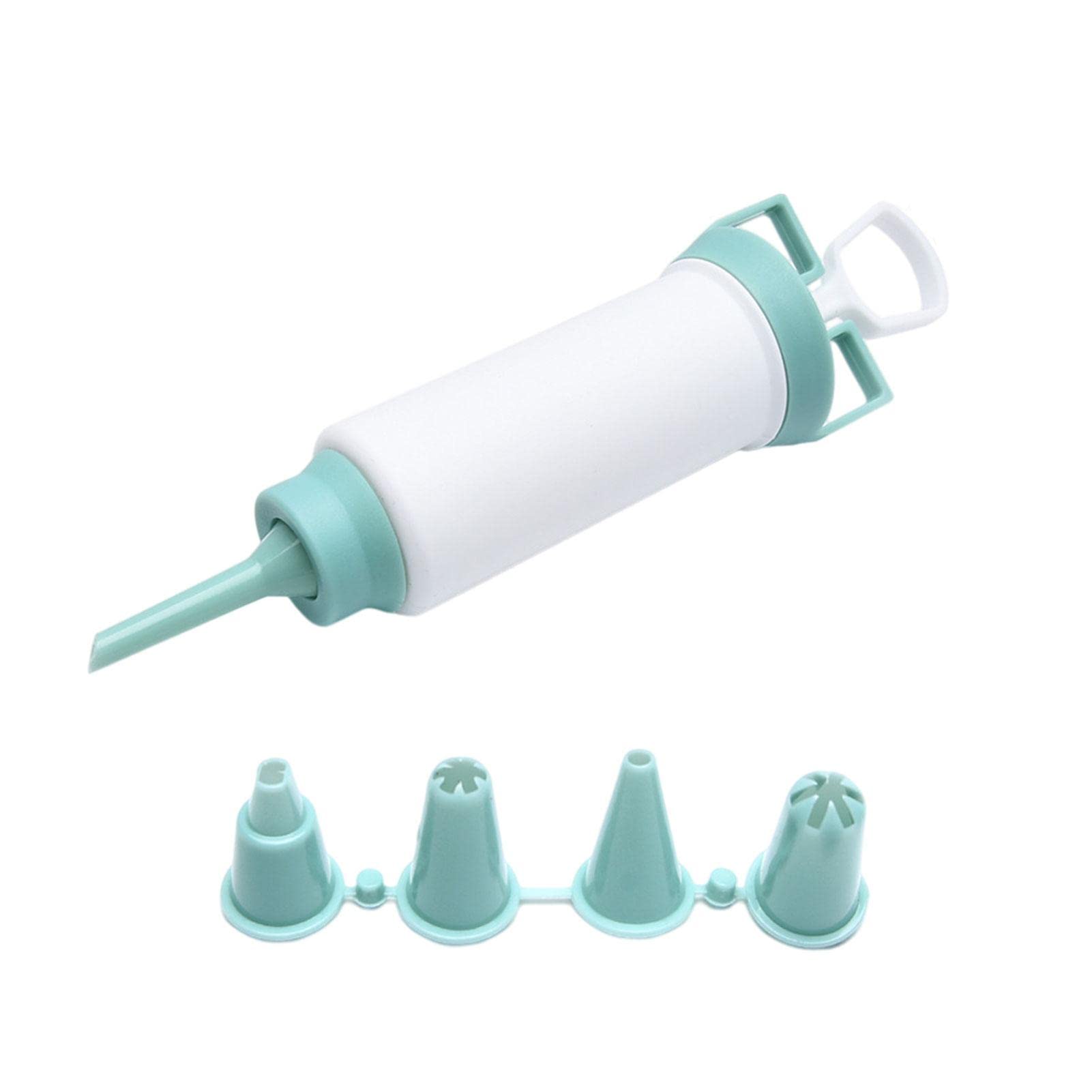Sun 'N' Sand TAOMENG Cookie Piping Syringe Kit,Cream Piping Syringe Kit Cake Decorating Tools | Cake Decorating Supplies Cupcake Injector Dessert Decorator