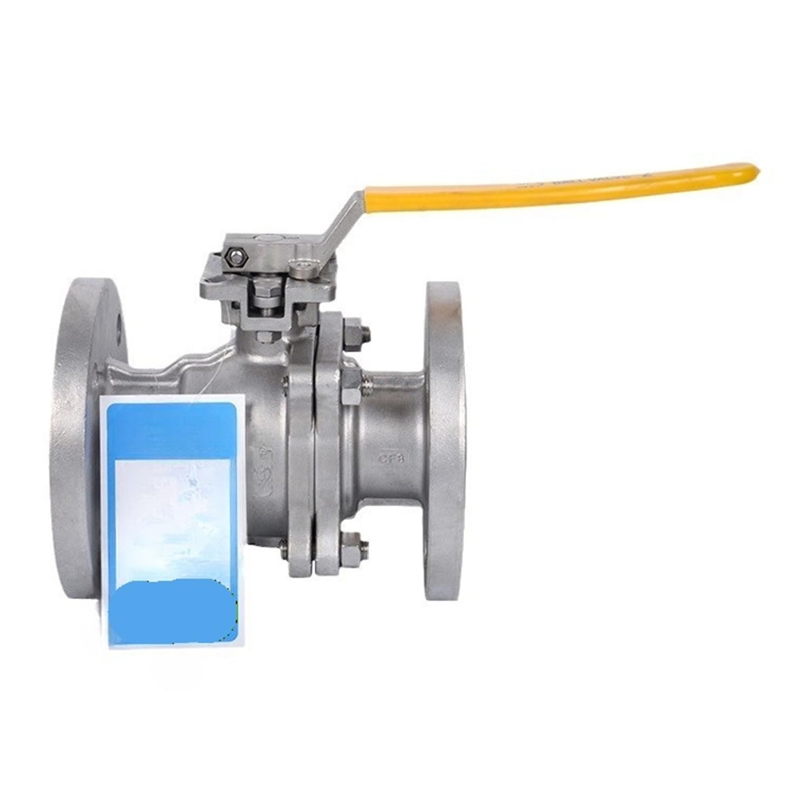 Trgyjgkf One Color Stainless Steel Flanged Ball Valve Q41f-16P 316 Two-Piece Soft Seal Handle Switch(Q41f-16Pdn25)