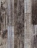 17.7" x 197"Brown Wood Wallpaper Grey Wood Contact Paper Brown Wallpaper Peel and Stick Rustic Shipl
