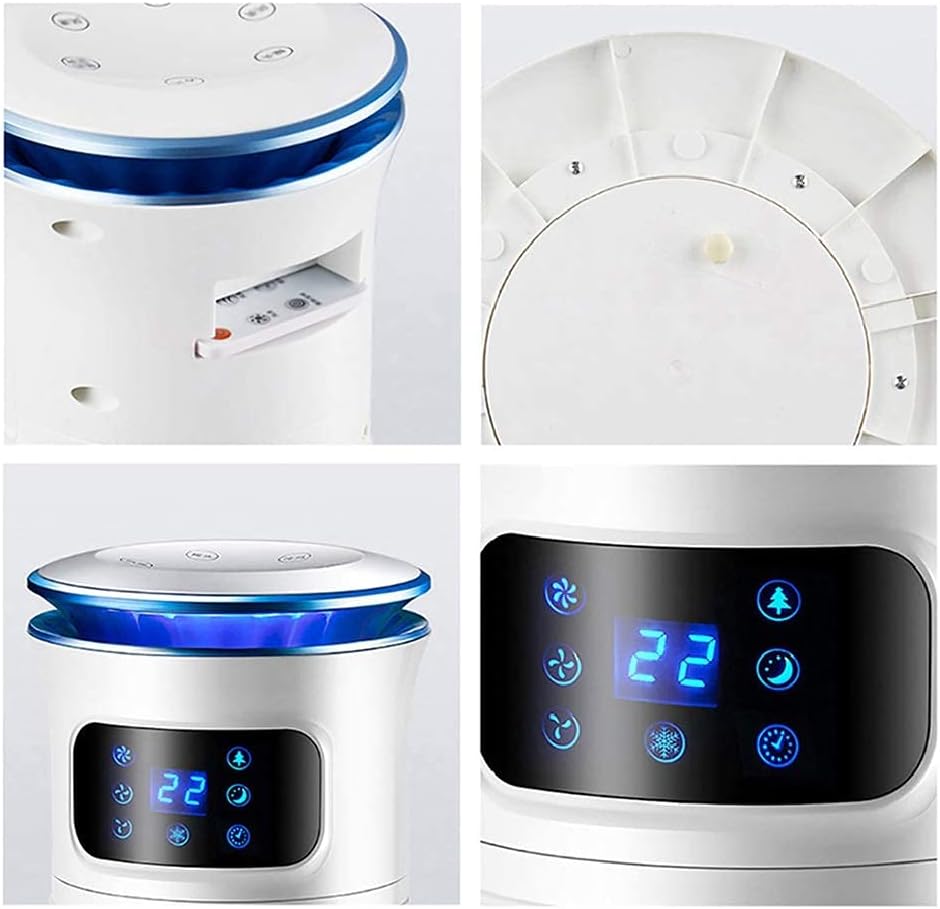 Evaporative Coolers Portable Air Conditioning Unit Cooler with Remote Control and Purifier Humidifier 3 Fan Speeds with Oscillation Function for Home Or Office Use