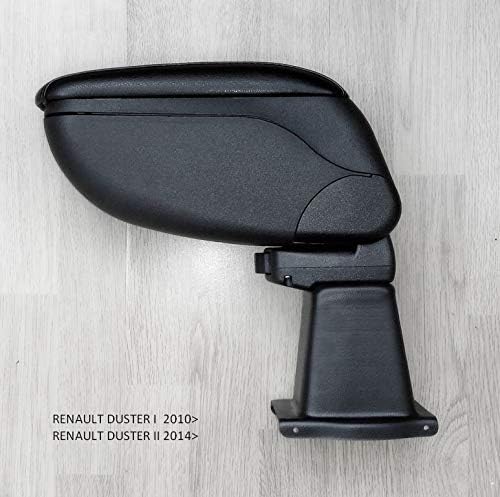amazon com armrest car center console storage box black centre arm rest suitable for dacia renault duster fl 2015 2016 2017 automotive