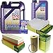 Produktbild Inspektionspaket 6L LM LL High Tech 5W-40 + MANN Filterpaket Jetta IV