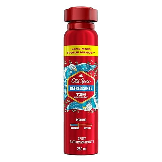 Desodorante Antitranspirante Aerossol Old Spice Refrescante 250 ml