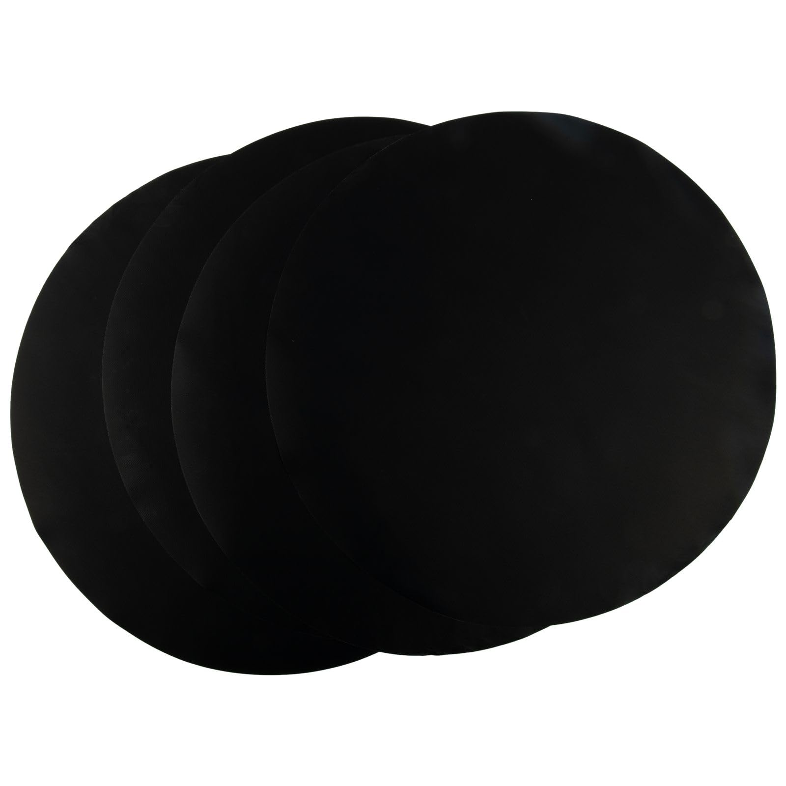 SPORTARC Lot de 4 tapis de cuisson ronds anti-adhésifs pour barbecue 40 cm