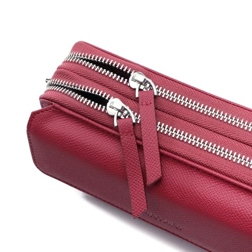 Image of Lanyani RFID Crossbody Wallet Wristlet Purse with Phone Pocket For Women Vegan Leather