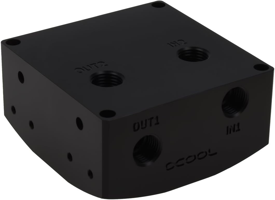 Alphacool Eisdecke D5 Pump Top V.3, Acetal, Pump Not Included