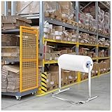 GZHERVICES Luftpolsterfolienrollenspender, Tisch-/vertikaler Luftpolsterfolienrollenhalter, manueller Luftpolsterfolienhalter, zum Verpacken, Umziehen und Versenden(30cm)
