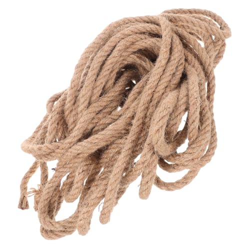 Corde de jute épaisse 20m robuste pour arrimage camion et cordage tressé extérieur
