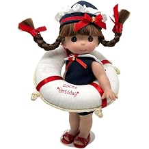 The Doll Maker Precious Moments Sea to Shining Sea 12 Inch Doll, Brunette, USA 250th Birthday Commemorative Collector Doll