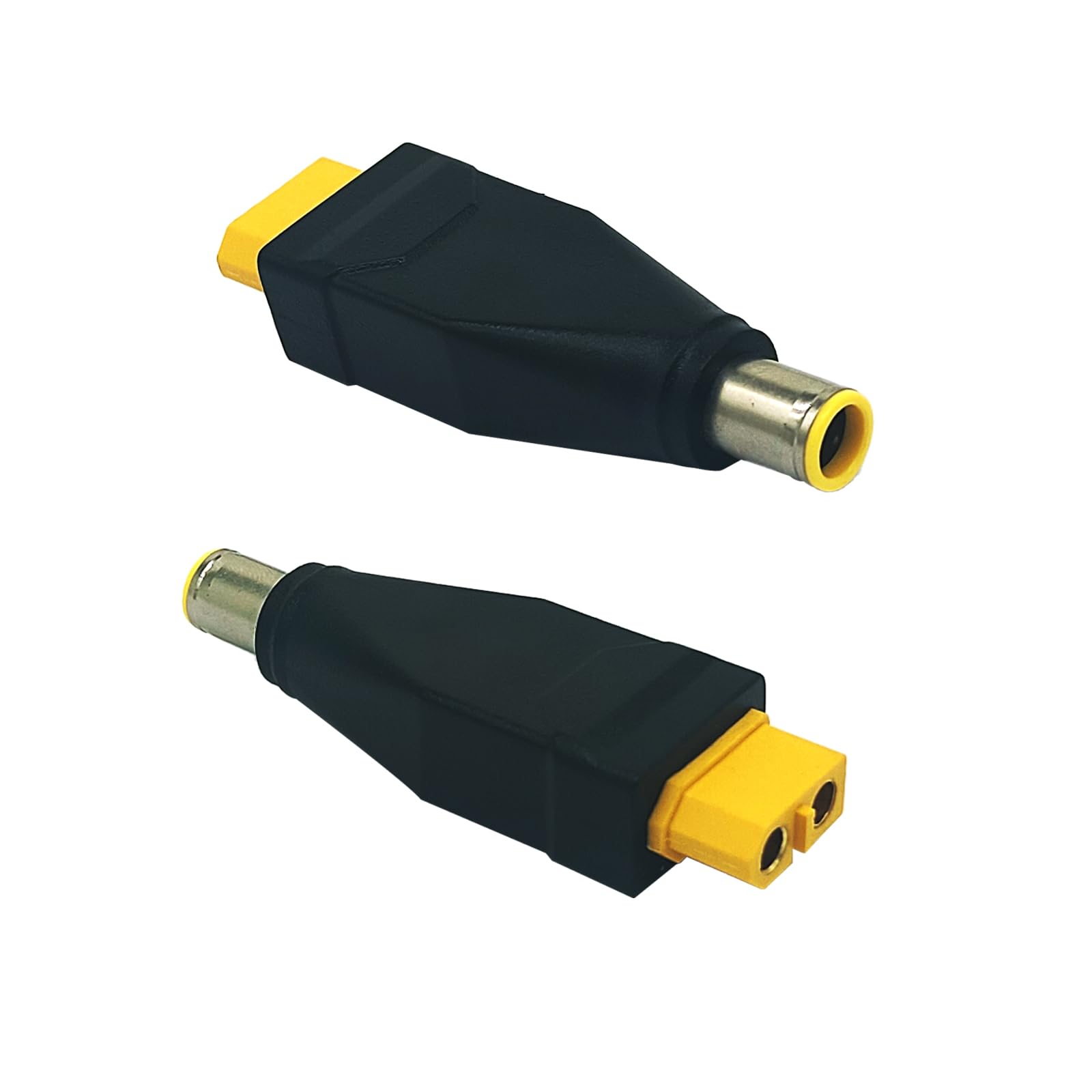 4Pcs New Upgraded XT60 Connector XT60 Female to DC 7909 Male Adapter Connector Extender for RC Car,FPV Drone,LiPo Battery,Laptop Power Supplies, etc