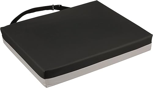 McKesson Cojín de asiento para sillas de ruedas y silla de oficina, espumagel, 20 x 16 x 3 pulgadas, 1 unidad