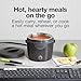 Proctor Silex Portable Electric Lunch Box Food Heater and 20 oz Meal Warmer with Built-In Carry Handle, High and Low Heat Settings (33120C)