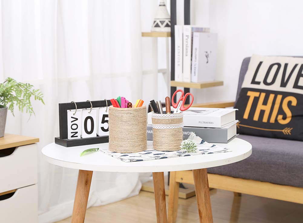 Jute-Schnur, Hanfseil, 100 m, 0,2 cm, 3-lagig, natürliche Jutekordel Rollen für Bastelarbeiten, Dekoration, Bündelung, Verpackung, Geschenke, Kunstwerke, Gartenanwendungen (1)
