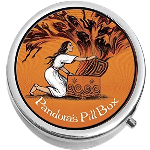Pandoras Medicine Vitamin Compact Pill Box