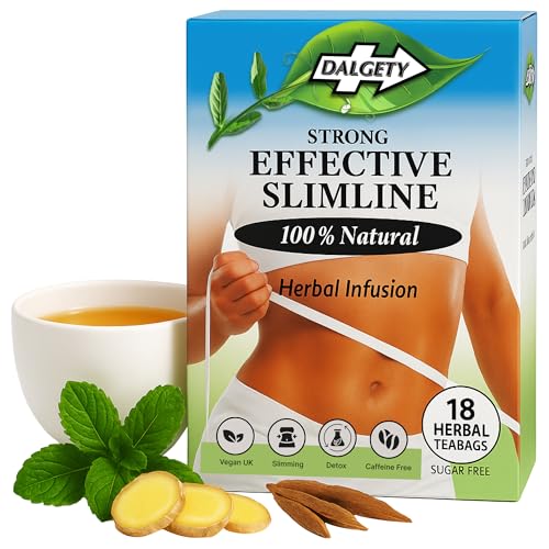 Dalgety Slimline Detox Tea Bags Senna Herbal Slimming Tea 54 Teabags