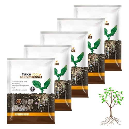 Poudre D'enracinement pour Boutures,Poudre D'enracinement,150g Hormone Racinaire Engrais,Stimulateur Racines D'engrais,Enracinement Rapi Pour...
