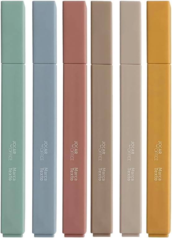 Marca Texto - 6 Cores Jocar Office