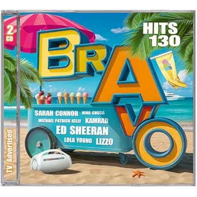 Bravo Hits 130, Neues Album 2025, Doppel-CD, 2 CD mit 47 Titel