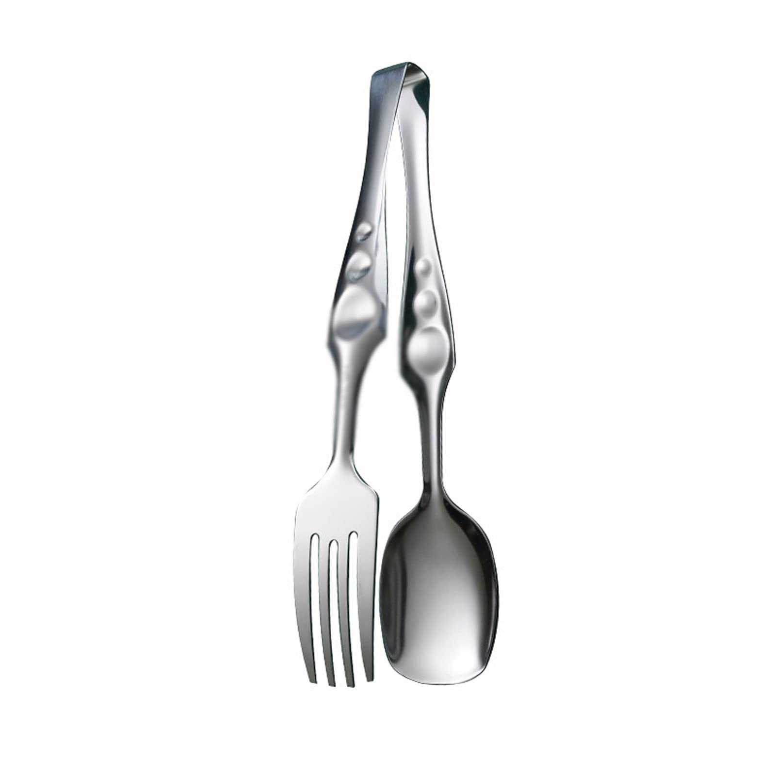 Pinces de Cuisine en Acier Inoxydable Pince intégrale publique cuillère de ménage Baguettes cuillère cuillère de Cuisine Pince de Barbecue