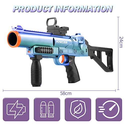 Toy Gun Soft Bullets Toy Foam Blasters Gl-06 With 40 Pcs Eva Soft Darts, Toy Shotgun Simultaneous Shooting Game Education Toy For 6,7,8,9,14+ Kids Gifts #TOP3