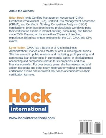 HOCK Certified in Strategy and Competitive Analysis (CSCA) Exam Review Textbook
