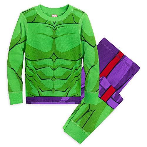 Marvel Hulk Costume PJ PALS for Kids 6 Multicolored