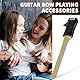 Guitar Bow, Doppelseitiger Gitarrenbogen, Guitar Bow, Mehrzweck-Picking-Tools, Pferdeschwanz-Gitarrenzubehör, Geschenke für Gitarrenliebhaber