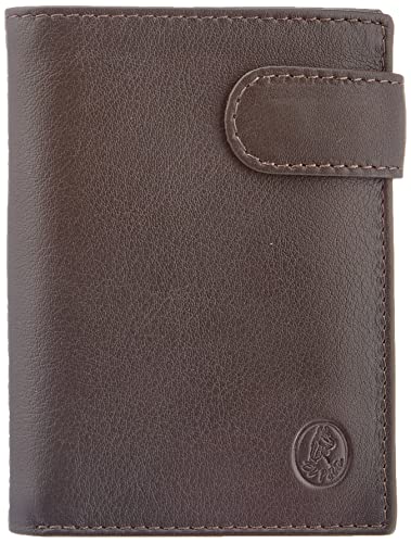 EL CABALLITO Cartera, Accesorio de Viaje-Billetera para Hombre, Marrón, 12 cm Cover