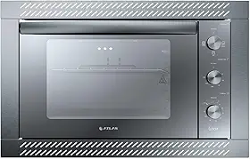 Forno de Embutir Elétrico Espelhado 44l com Grill e Timer Atlas U Top Style 220v