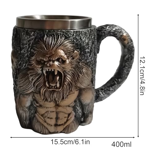 Mug à café singe enragé drôle idée cadeau pour homme