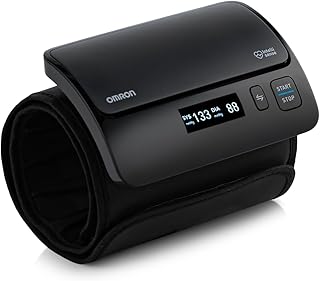 Omron Smart Elite+ HEM 7600T Tubeless 360° Accurate Arm Digital Blood Pressure Monitor With Intellisense Technology & Intelli Wrap Cuff With Bluetooth Connectivity to Store Historic Measurements