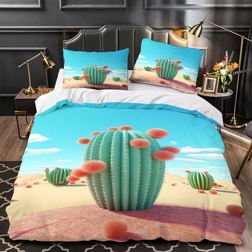 Parure de lit qualité hôtelière ultra douce 260 x 220 cm imprimé végétal - 4