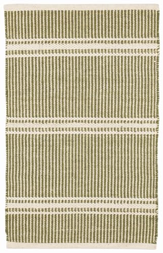Dash & Albert Malta Sage Handwoven Wool Rug, 9.5 X