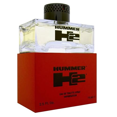 Hummer H2 by Hummer Eau De Toilette en espray de 2.5 onzas para hombre, 100% auténtico