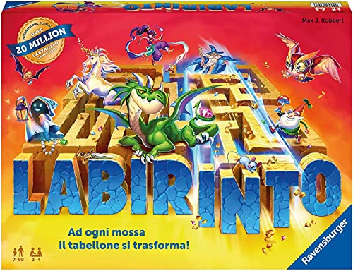 Ravensburger - Labyrinth Classico, Gioco da tavolo +7 anni, 2-4 giocatori