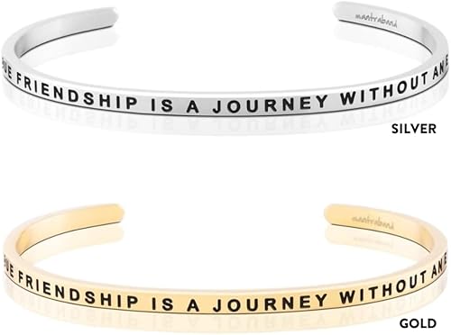 Miniatura 2 de MantraBand Pulseras Pulsera de mantra ajustable grabada inspiradora Color dorado Regalos para mujer