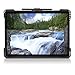 Dell, RG1322C, Tablett/ PC Schutzhülle für Latitude 7320 Detachable, Handschlaufe, abnehmbarer Schulterriemen, Stifthalter, integrierter Ständer, stabil, Ausschnitt für Tastatur, Schwarz