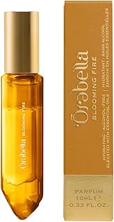 Orebella Blooming Fire Perfume, Travel Size Eau de Parfum for Women, Warm Floral Scent with Musk Notes 0.33 oz/10 Ml