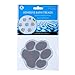 SlipX Solutions Adhesive Paw Print Bath Treads Add Non-Slip Traction to Tubs, Showers, Pools, Boats, Stairs & More (6 Pieces, Reliable Grip, Tan)