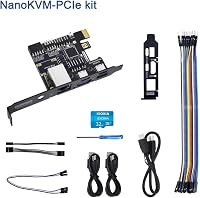 Sipeed NanoKVM IP-KVM Mini Remote Control Operations Maintenance Server, 1TOPS NPU 1GHz C906 RISC-V Linux Single Board Computer, mit HD-MI 100M Netzwerkanschluss (NanoKVM-PCIe ETH) – Ansicht 2